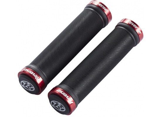 mansoane reverse spin lock on negru rosu 30mm
