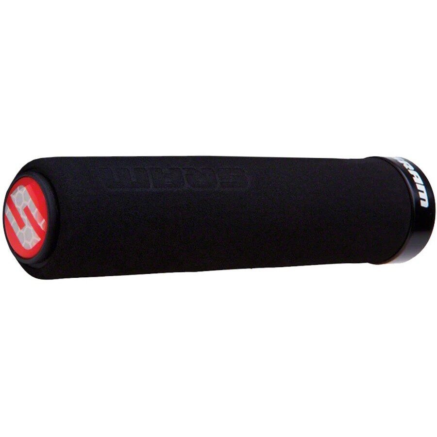 mansoane sram locking foam grips 129mm negru negru 1