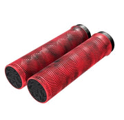 mansoane truvativ locking grips descendant red black marbled