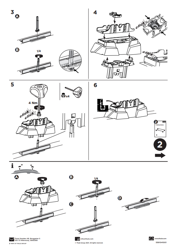 manual kit thule 1870011 2