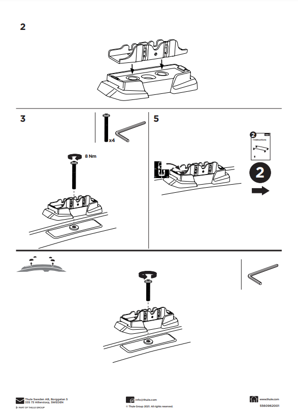 manual kit thule 1870017 2