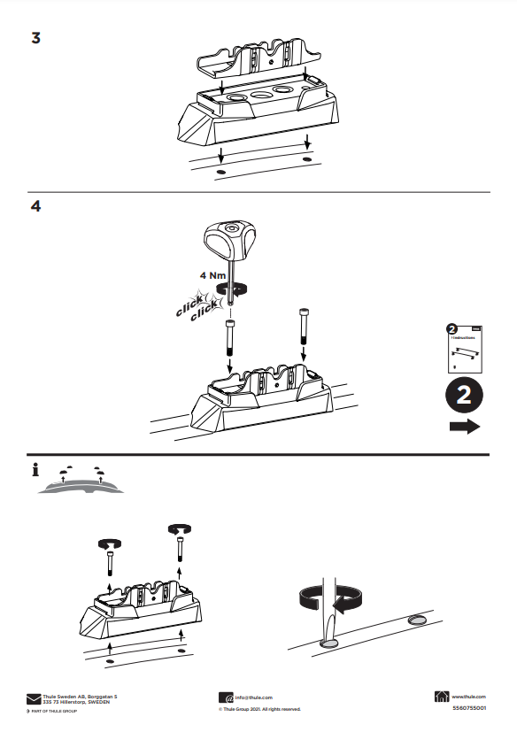 manual kit thule 1870019 2