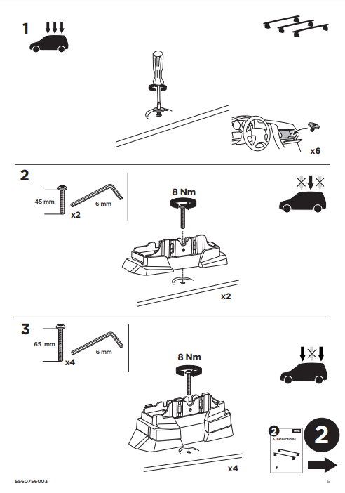 manual kit thule 1870022 5