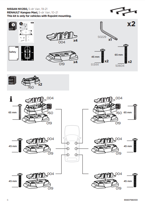 manual kit thule 1870022 6