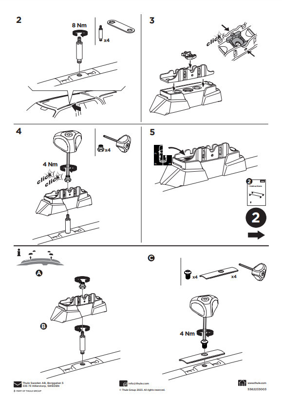 manual kit thule 1870035 2 2