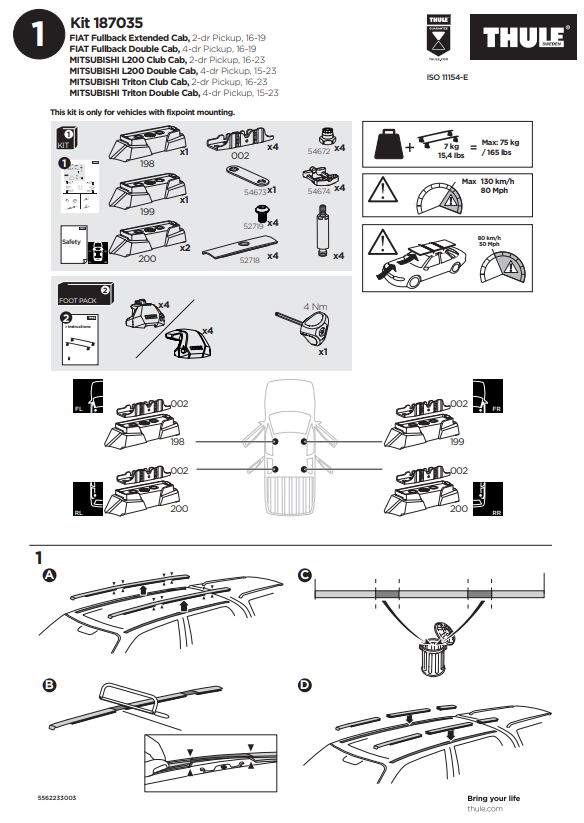 manual kit thule 1870035 3