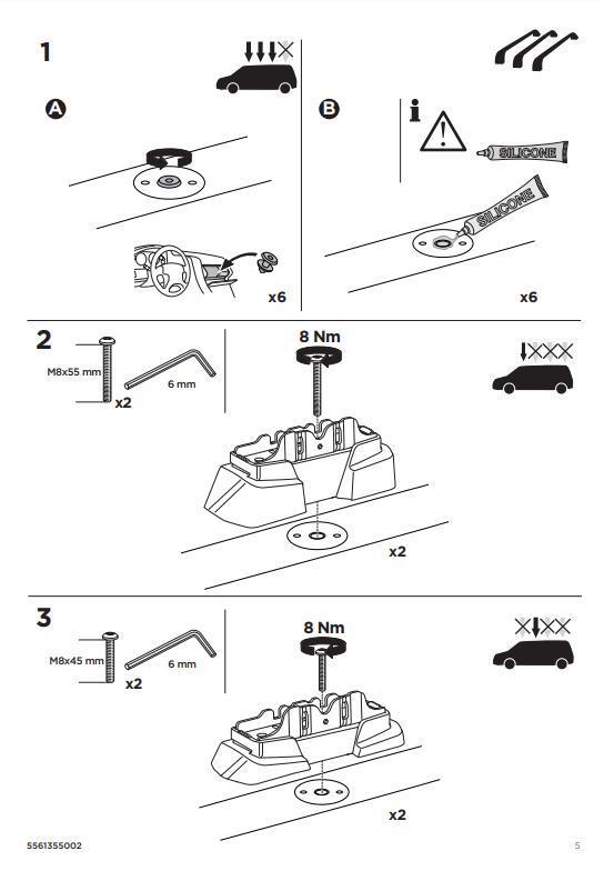 manual kit thule 187008 5