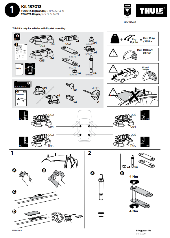 manual kit thule 187013 1
