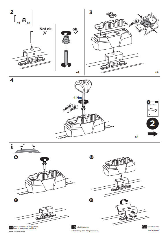 manual kit thule 187063 2 1
