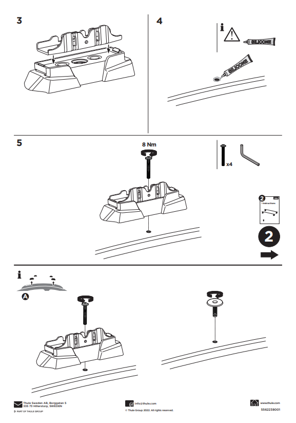 manual kit thule 187082 2 1