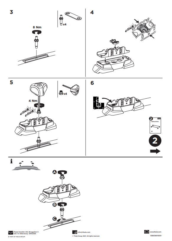 manual kit thule 187084 2 1
