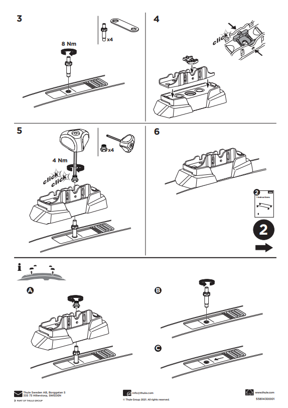 manual kit thule 187086 2 2