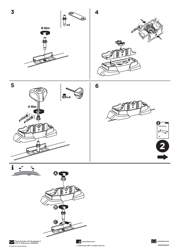 manual kit thule 187088 2 1