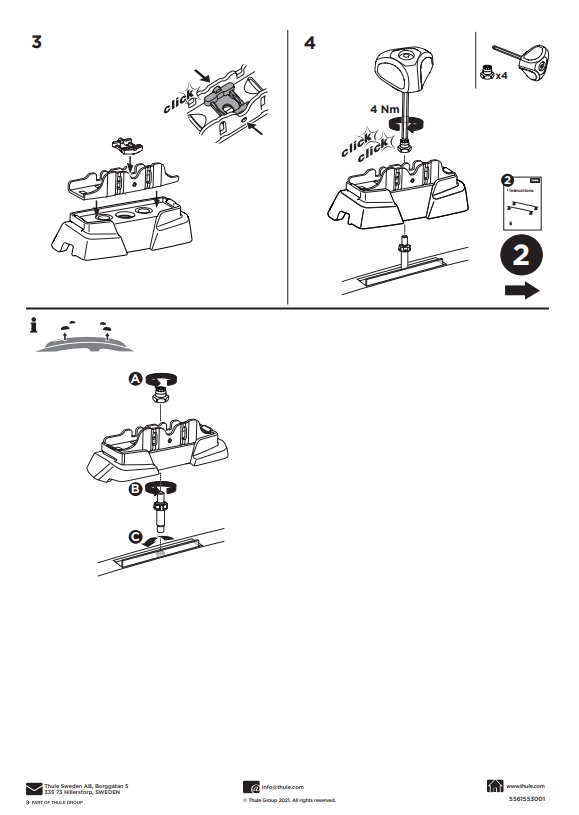 manual kit thule 187089 2 1