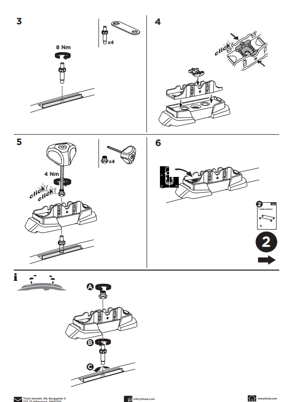manual kit thule 187092 2 1