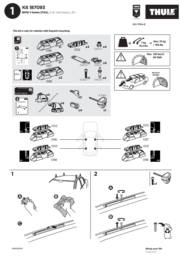 manual kit thule 187093 1