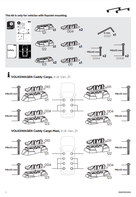 manual kit thule 187095 2