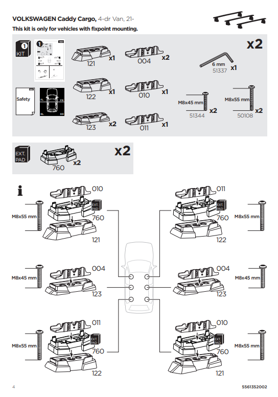 manual kit thule 187095 4