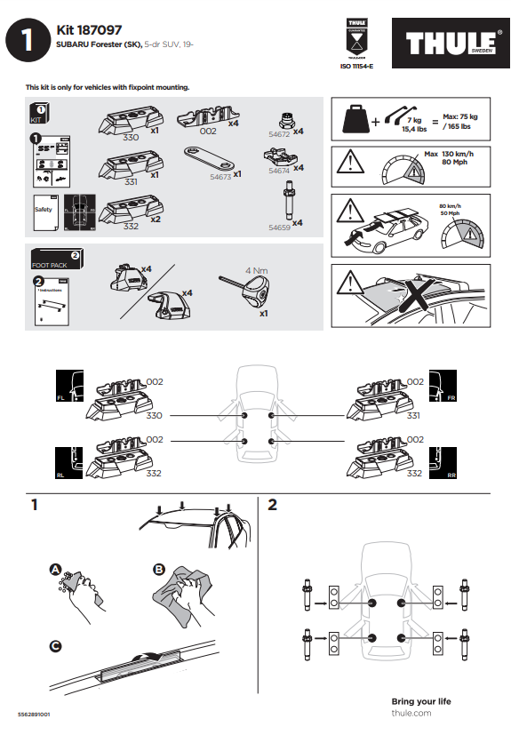 manual kit thule 187097 1