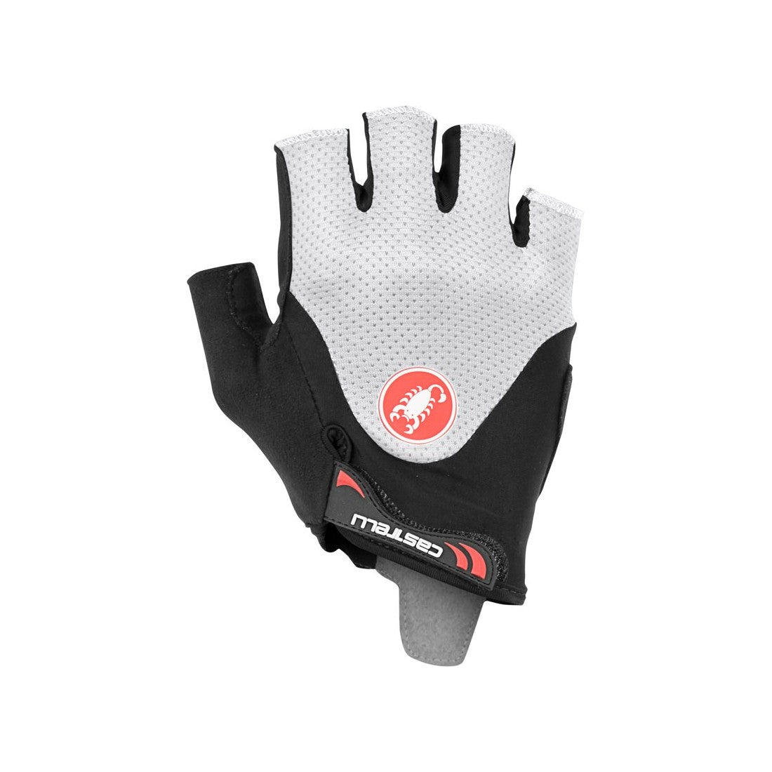 Manusi Castelli Arenberg Gel 2, unisex, negru/alb fildes, XXL