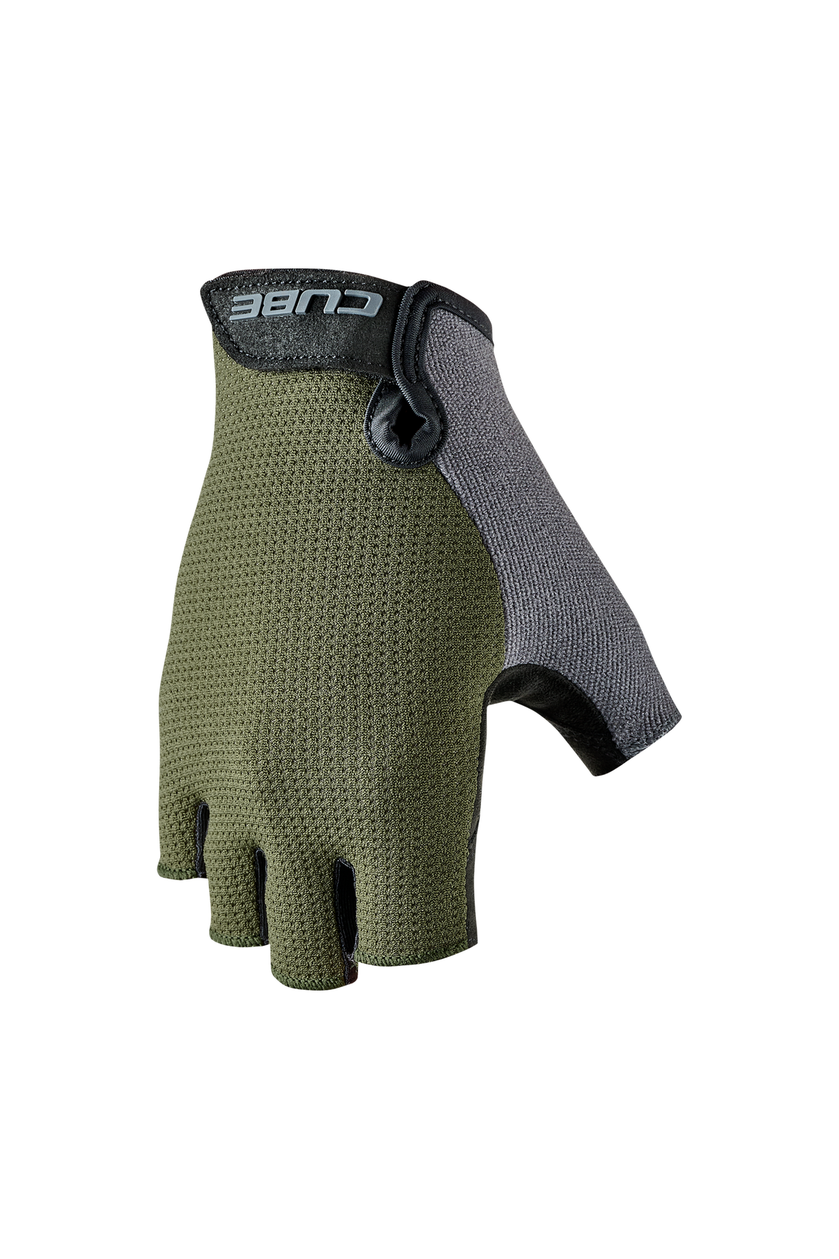 Mănuși CUBE CMPT Comfort Short Finger TM Reed Green
