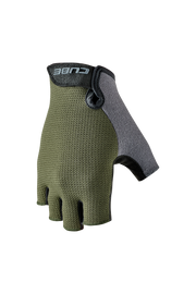 Mănuși CUBE CMPT Comfort Short Finger TM Reed Green
