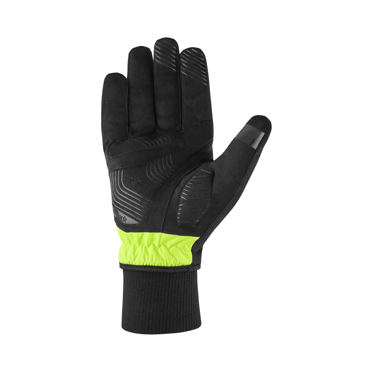 Manusi CUBE Gloves Winter Long Finger x NF Grey/Yellow