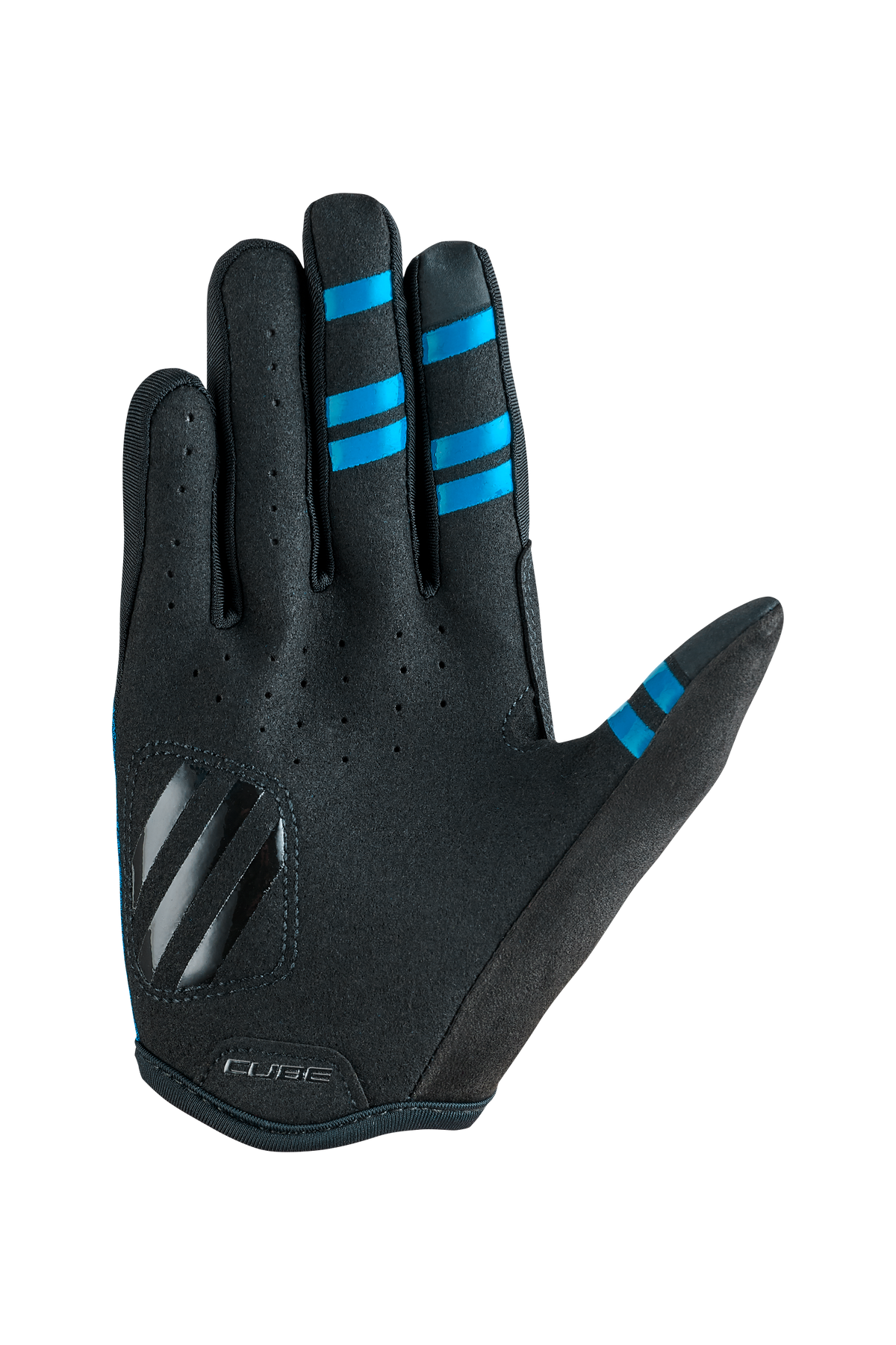 Mănuși CUBE Rookie Gravity Long Finger x Actionteam Topas Blue