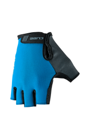 Mănuși CUBE Rookie Race Short Finger Topas Blue