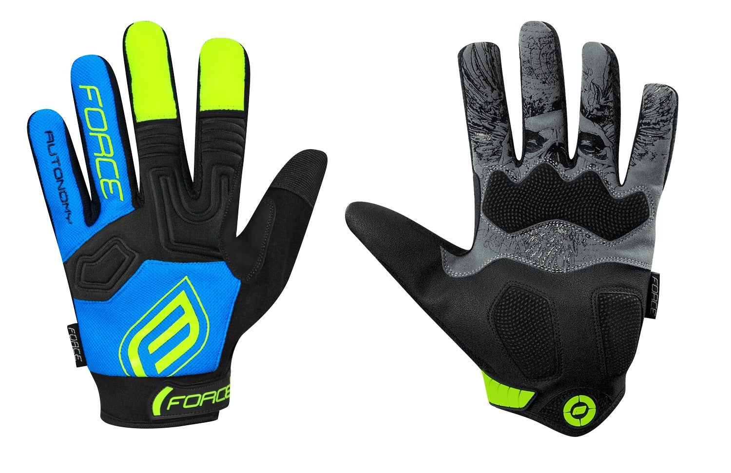 Manusi Force Autonomy F 17 Black/Blue L