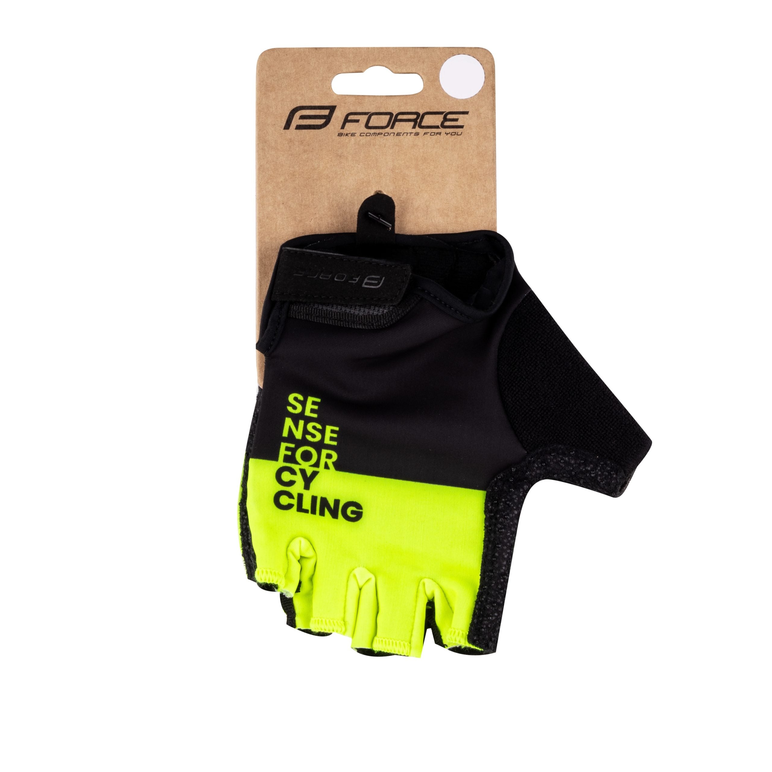Manusi Force Fine Black-Fluo XL