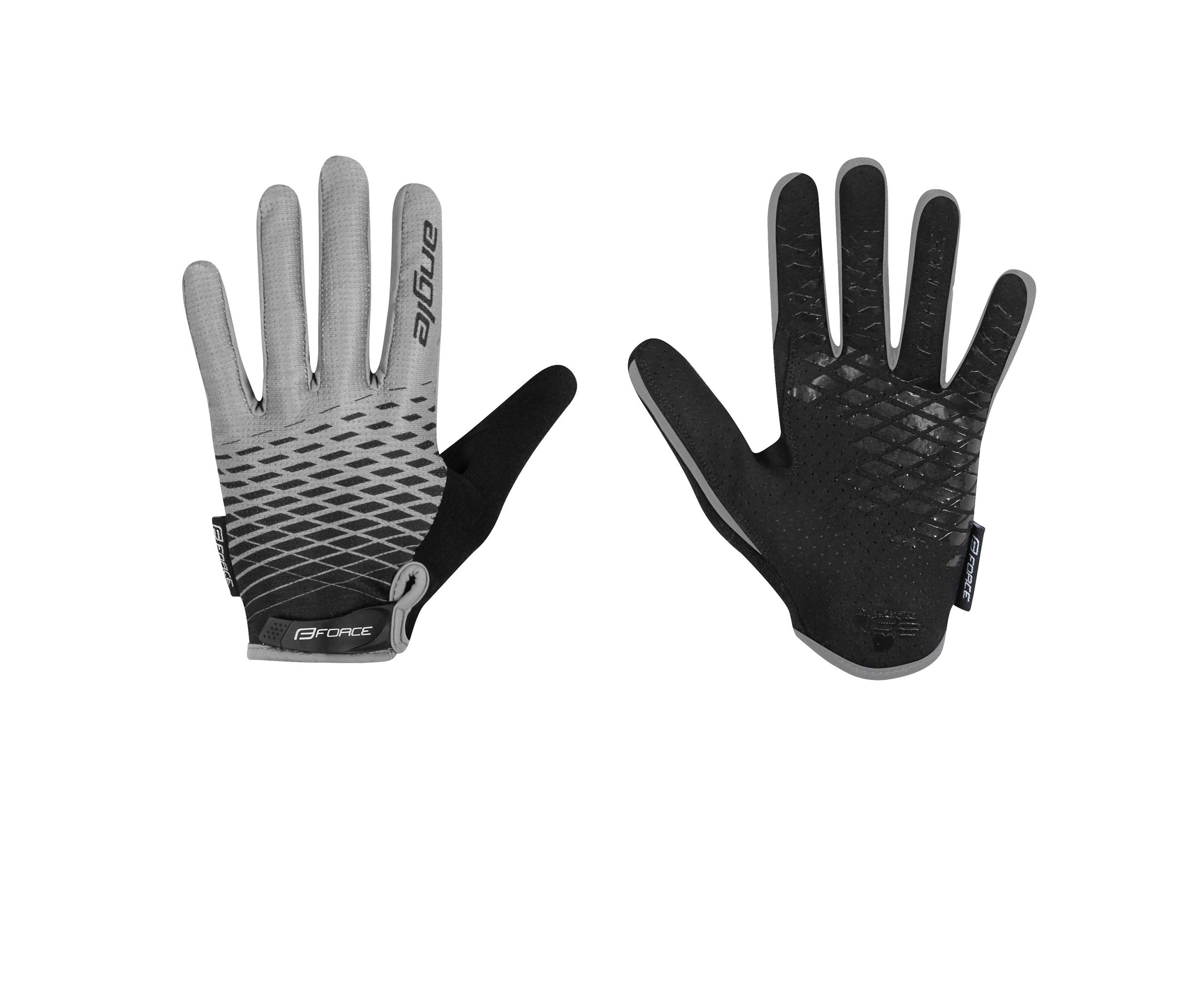 Manusi Force Kid MTB Angle, gri/negru L