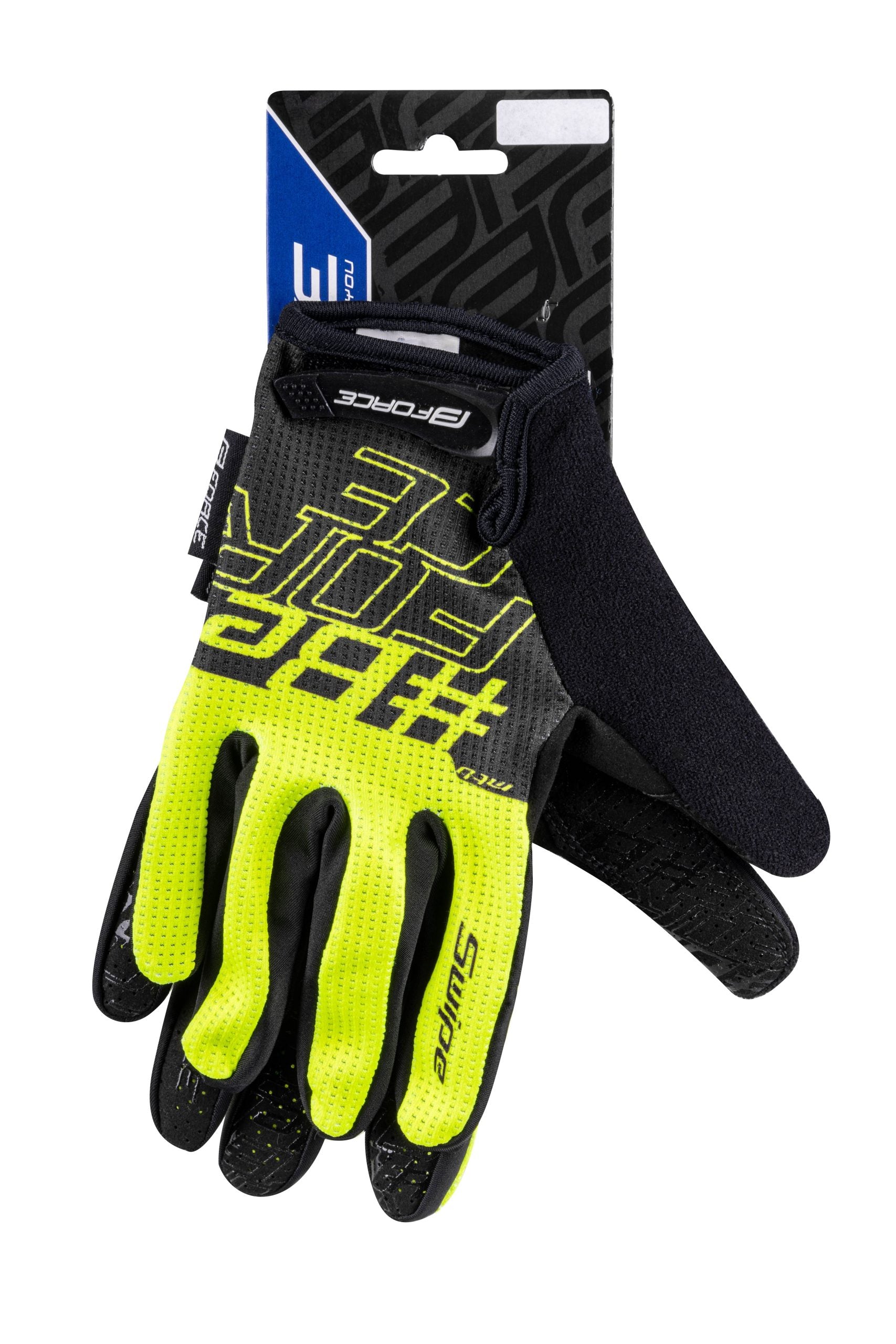 Manusi Force Kid MTB Swipe verde/negru M