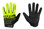 Manusi Force MTB SWIPE, Negru/Verde fluo M