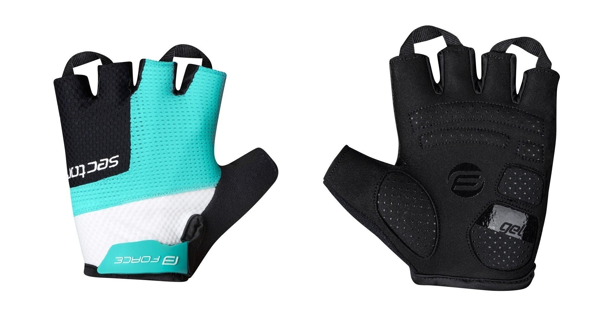 manusi force sector lady gel negru turcoaz m 1