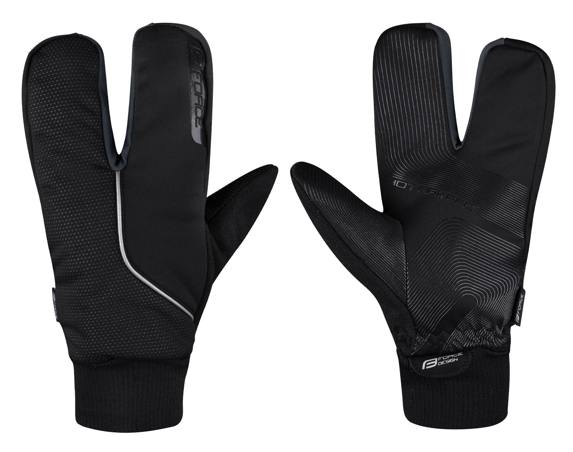 manusi iarna force hot rak pro 3 degete negre xl