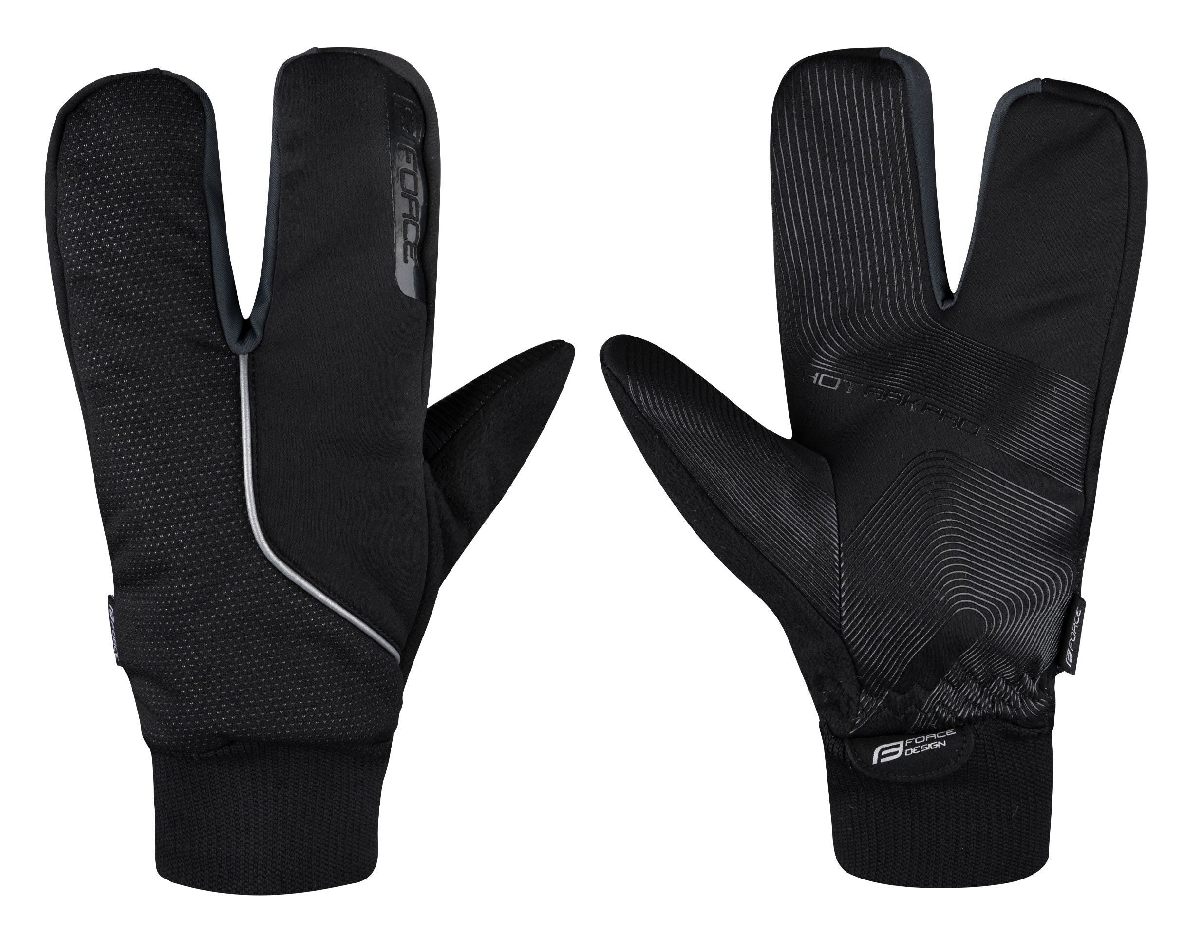 manusi iarna force hot rak pro 3 degete negre xl