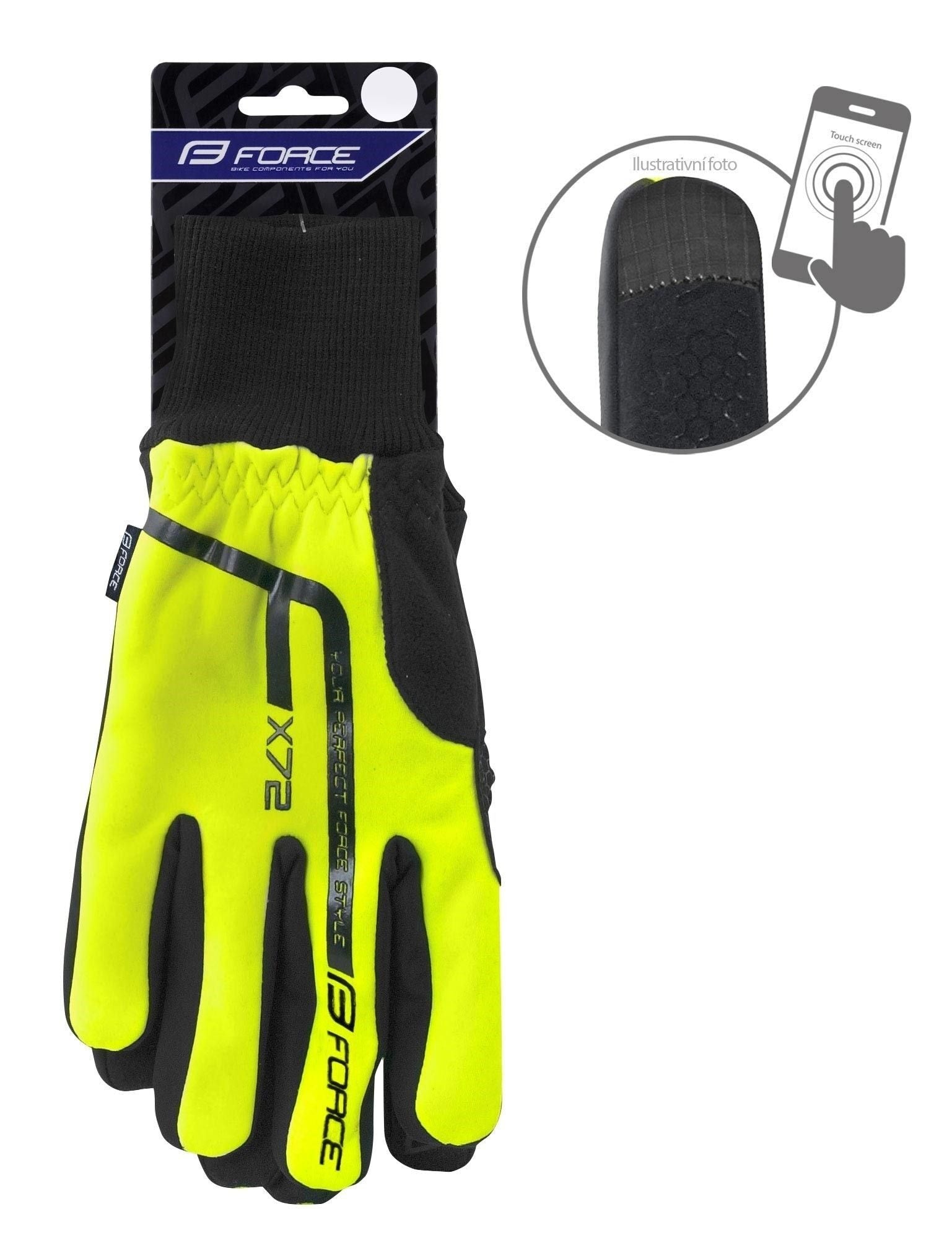 manusi iarna force x72 fluo xxl 1