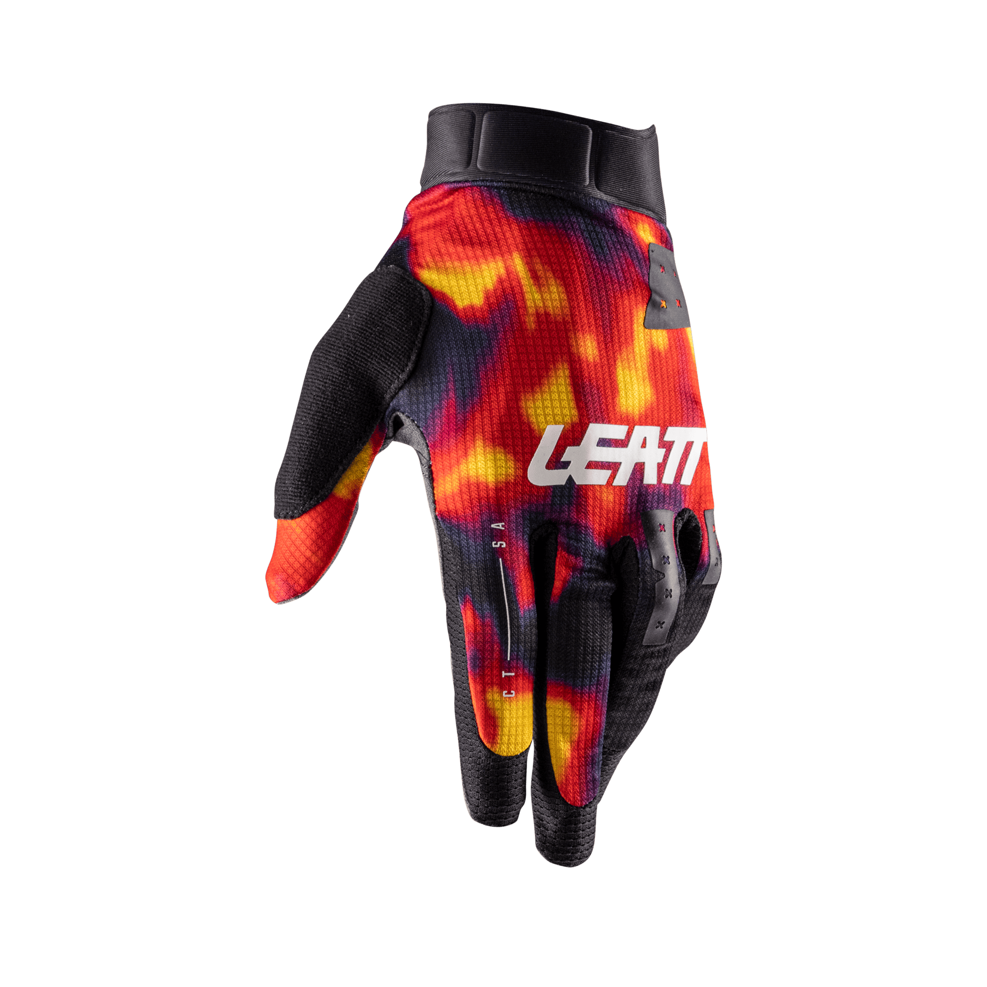 Manusi Leatt MTB 1.0 GripR Heatmap Red M
