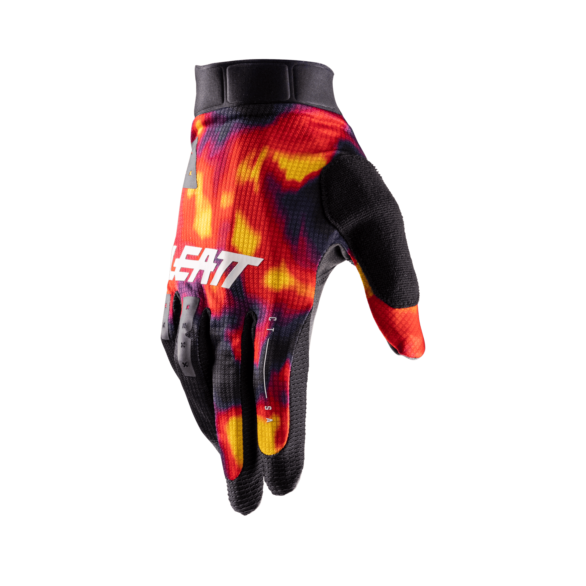 Manusi Leatt MTB 1.0 GripR Heatmap Red S