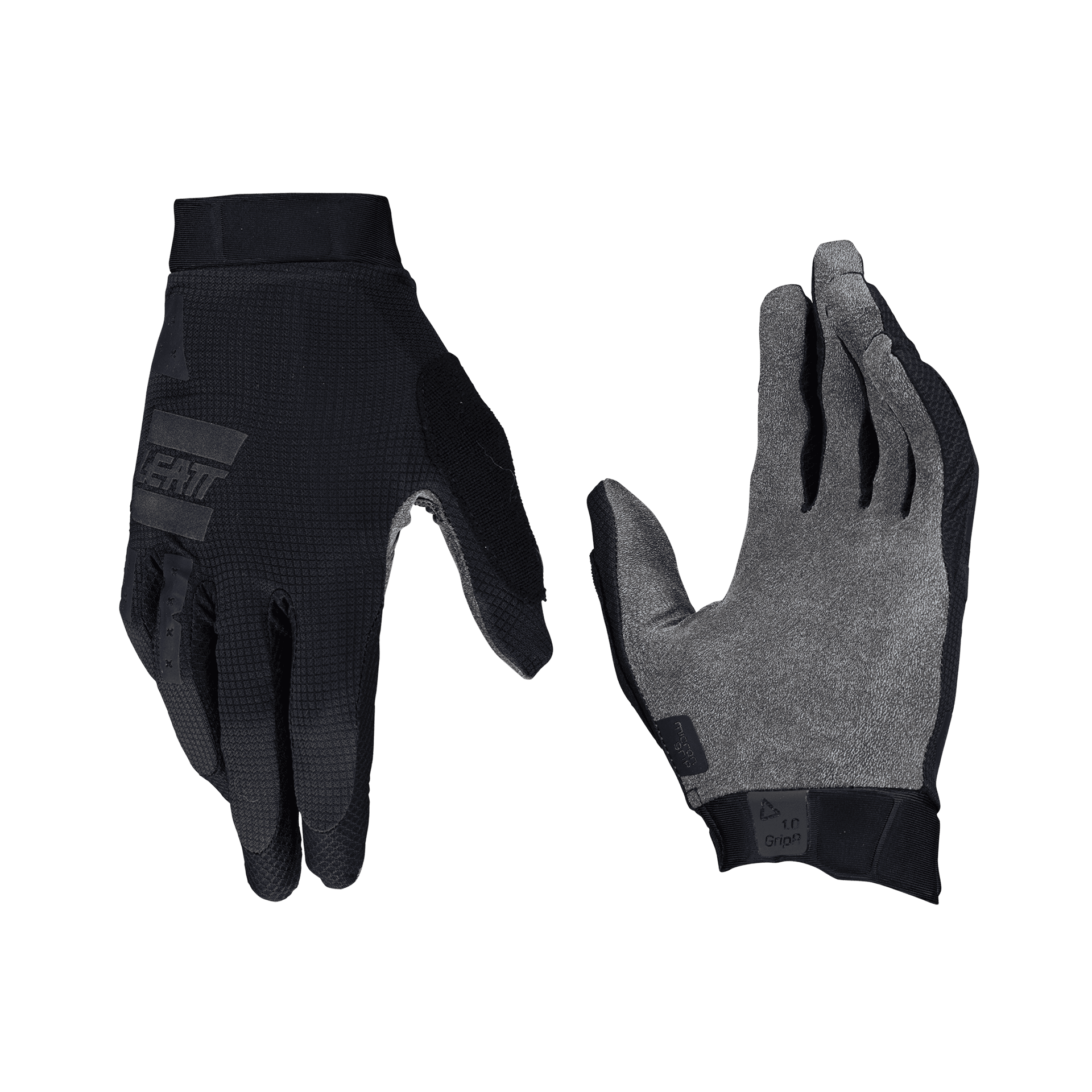 Manusi Leatt MTB 1.0 GripR Jr Stealth Black/Grey L
