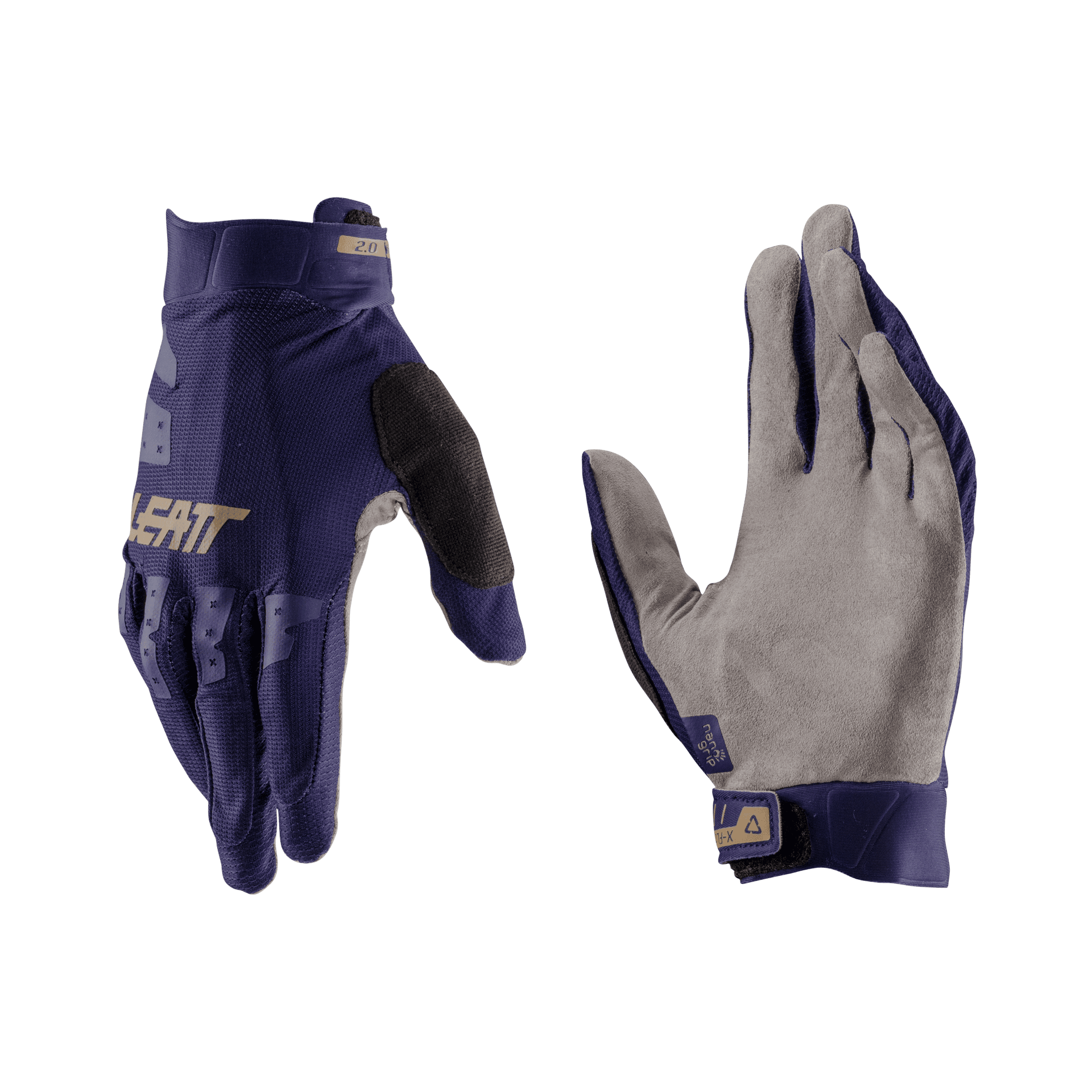 Manusi Leatt MTB 2.0 X-Flow Galaxy Blue L