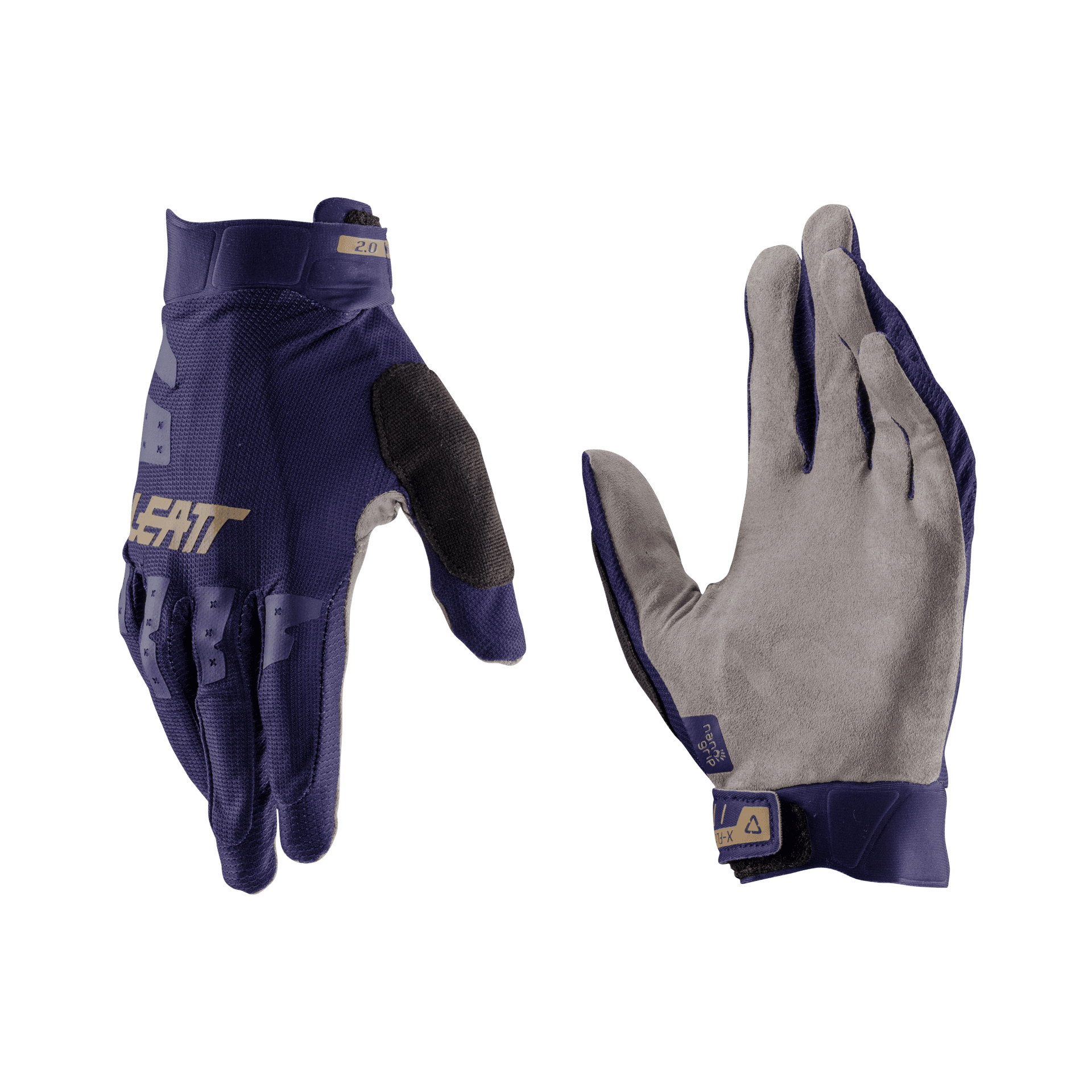 Manusi Leatt MTB 2.0 X-Flow Galaxy Blue M