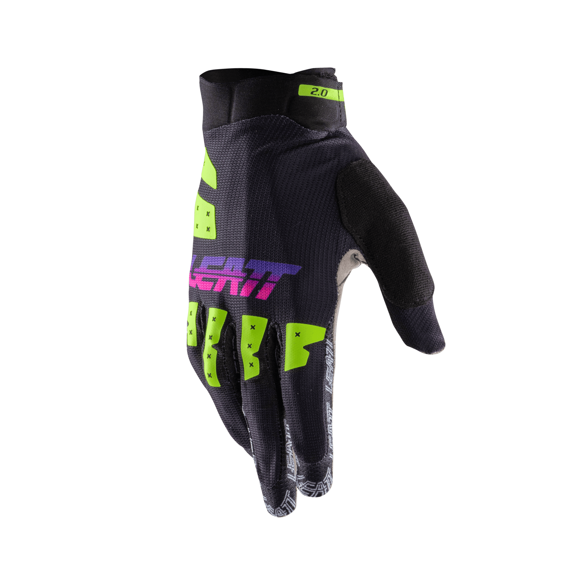 Manusi Leatt MTB 2.0 X-Flow Neon Black S