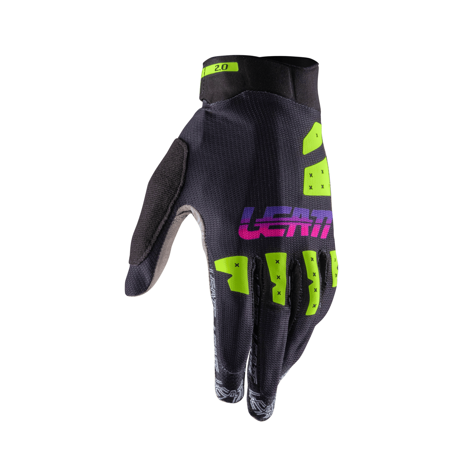 Manusi Leatt MTB 2.0 X-Flow Neon Black S