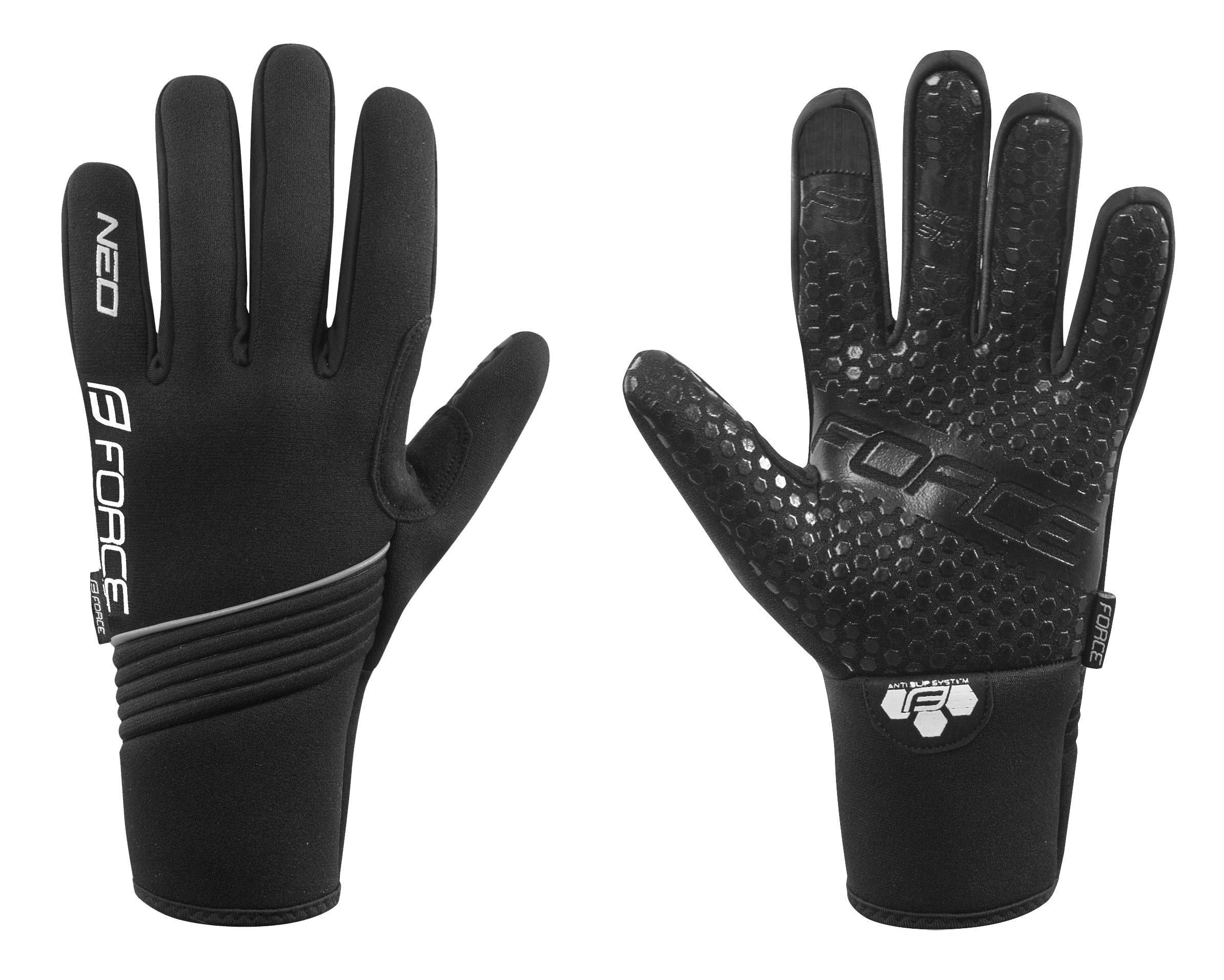 manusi neopren iarna force neo negre xxl