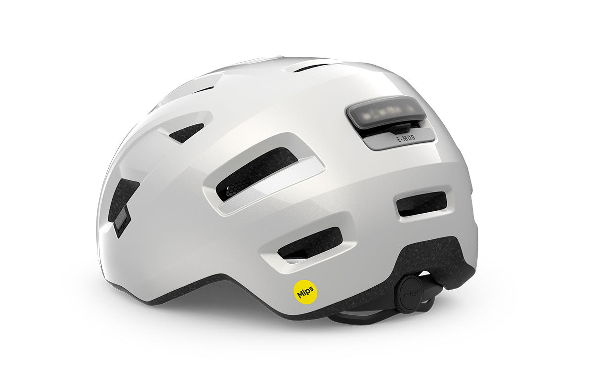 MET - White Glossy - back