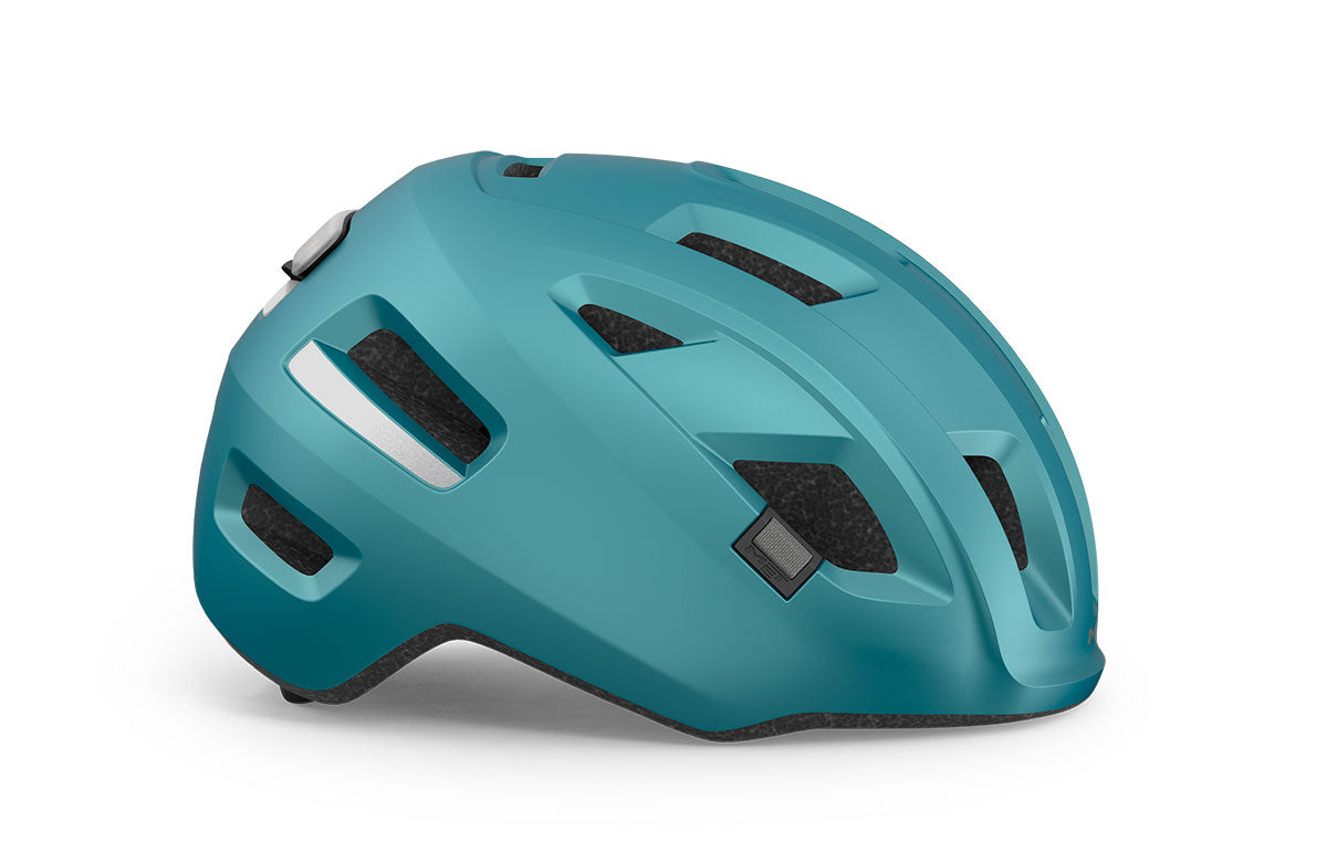 MET - Teal Matt - side