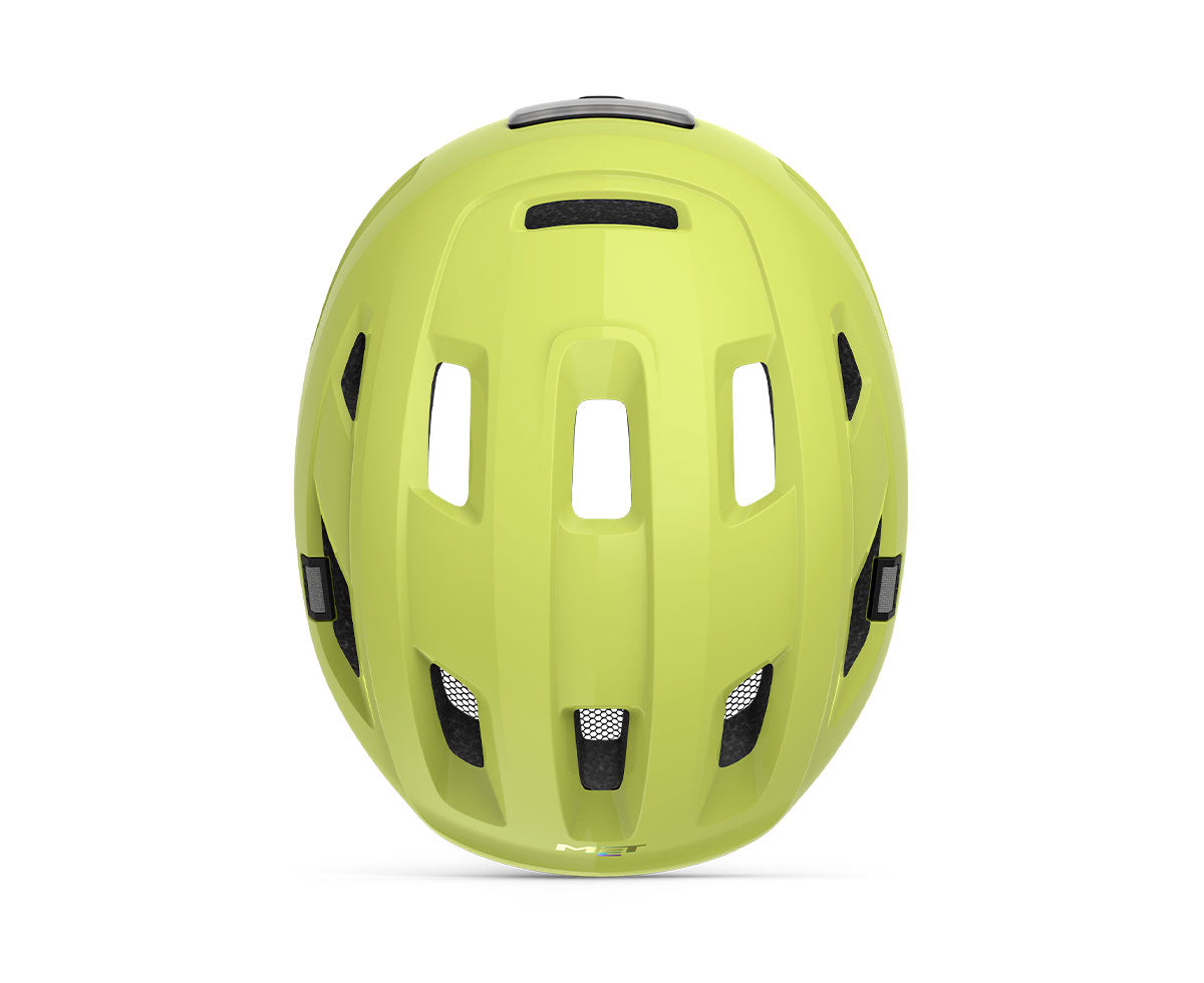 MET - Lime Glossy - top