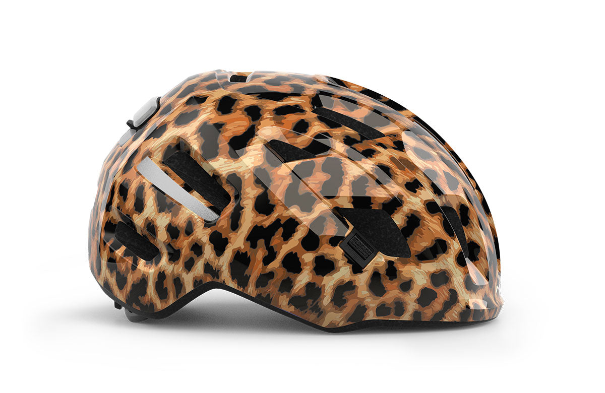 MET - Leopard Glossy - side